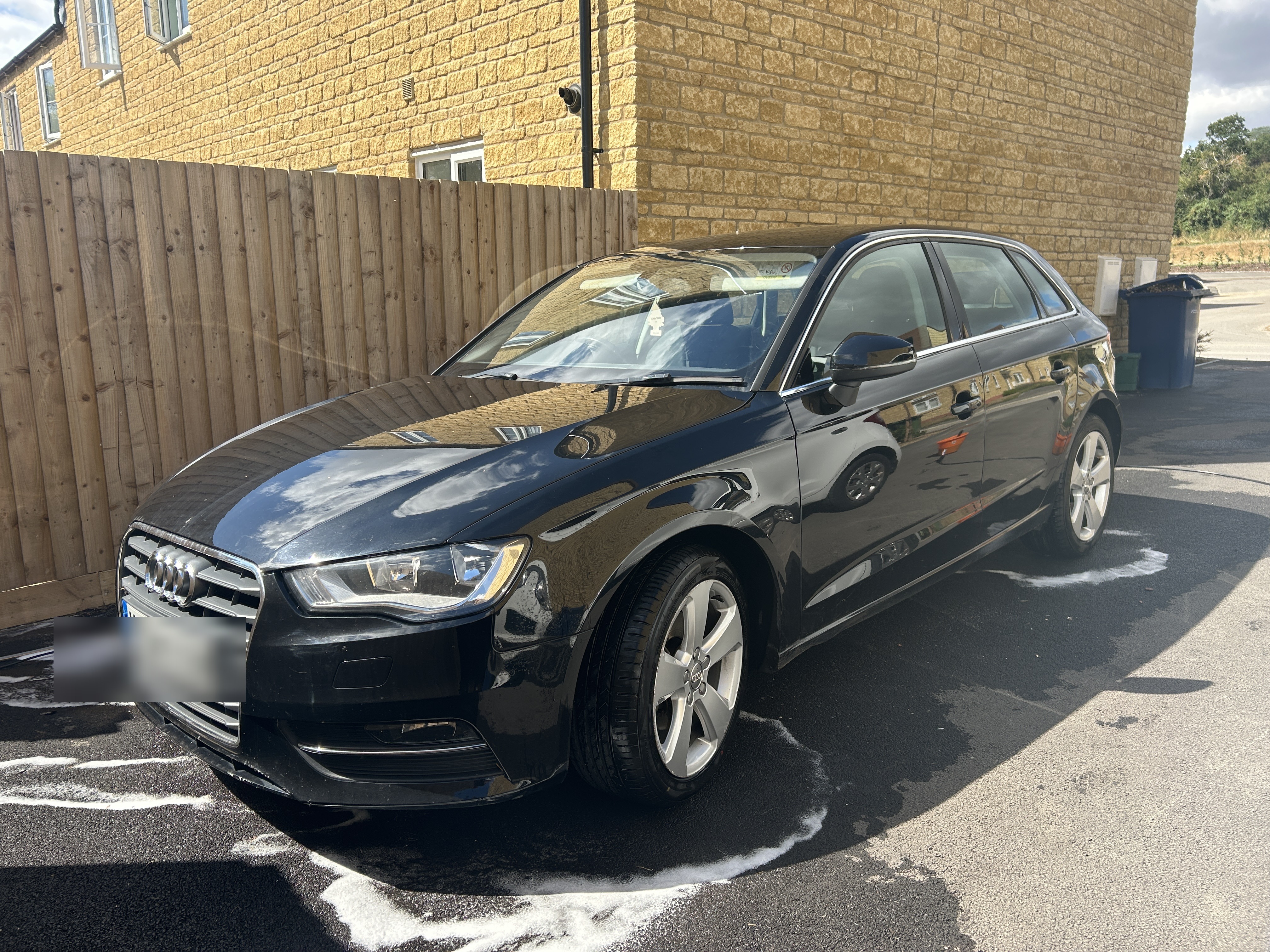 Audi A3, front three-quarter, after detail