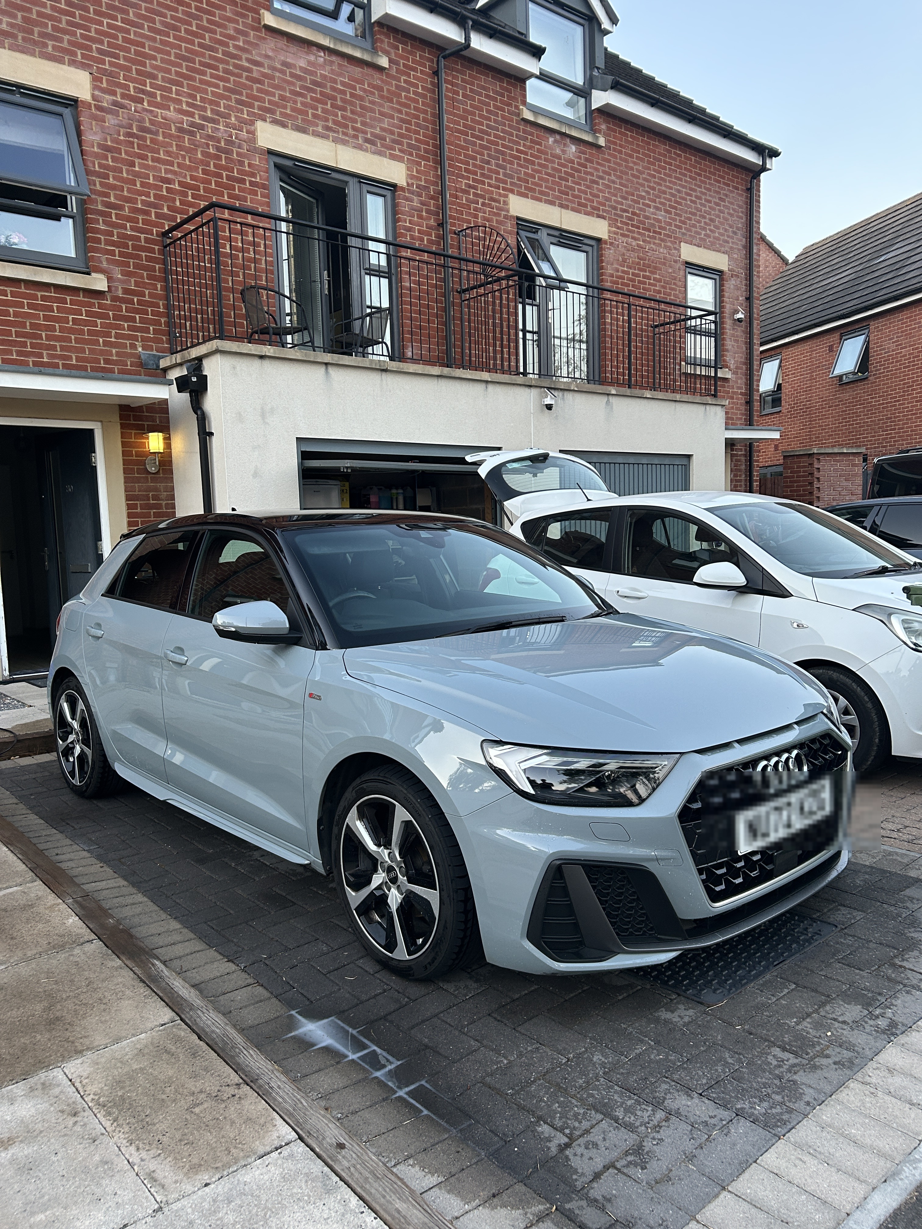 Audi A1, front three-quarter, after detail