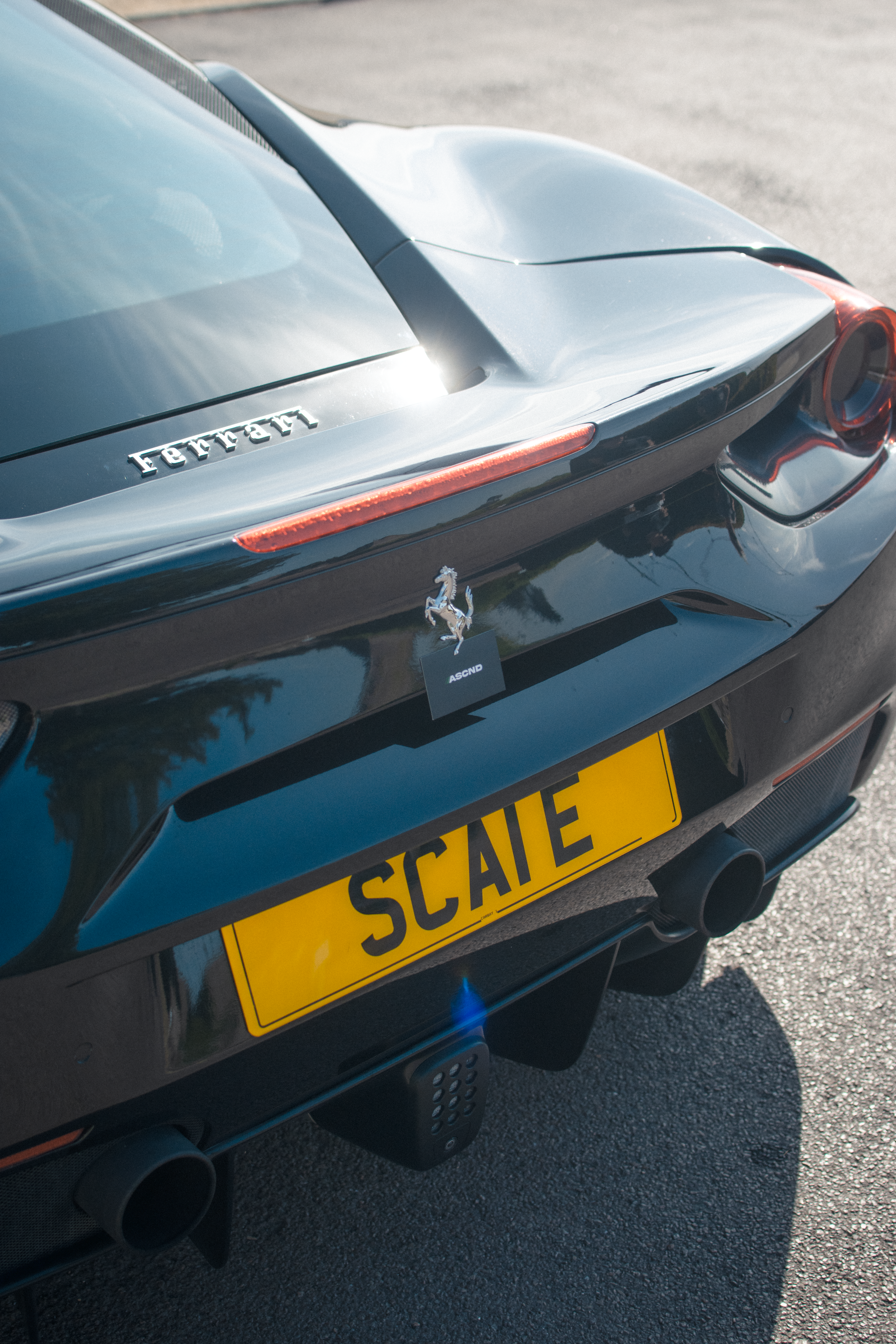 Ferrari 488 , After Detail Rear