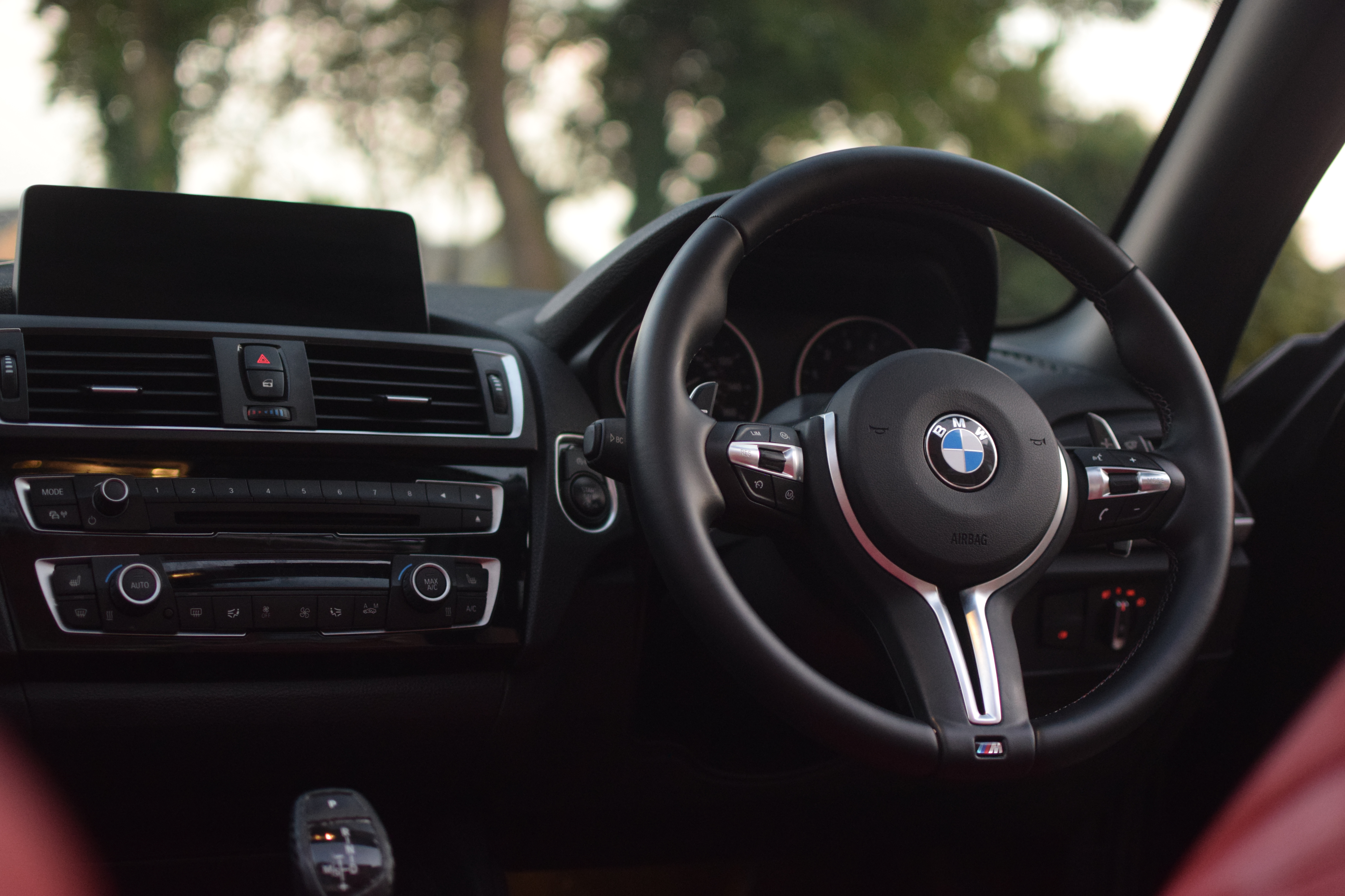 BMW M240i cockpit mid-detail
