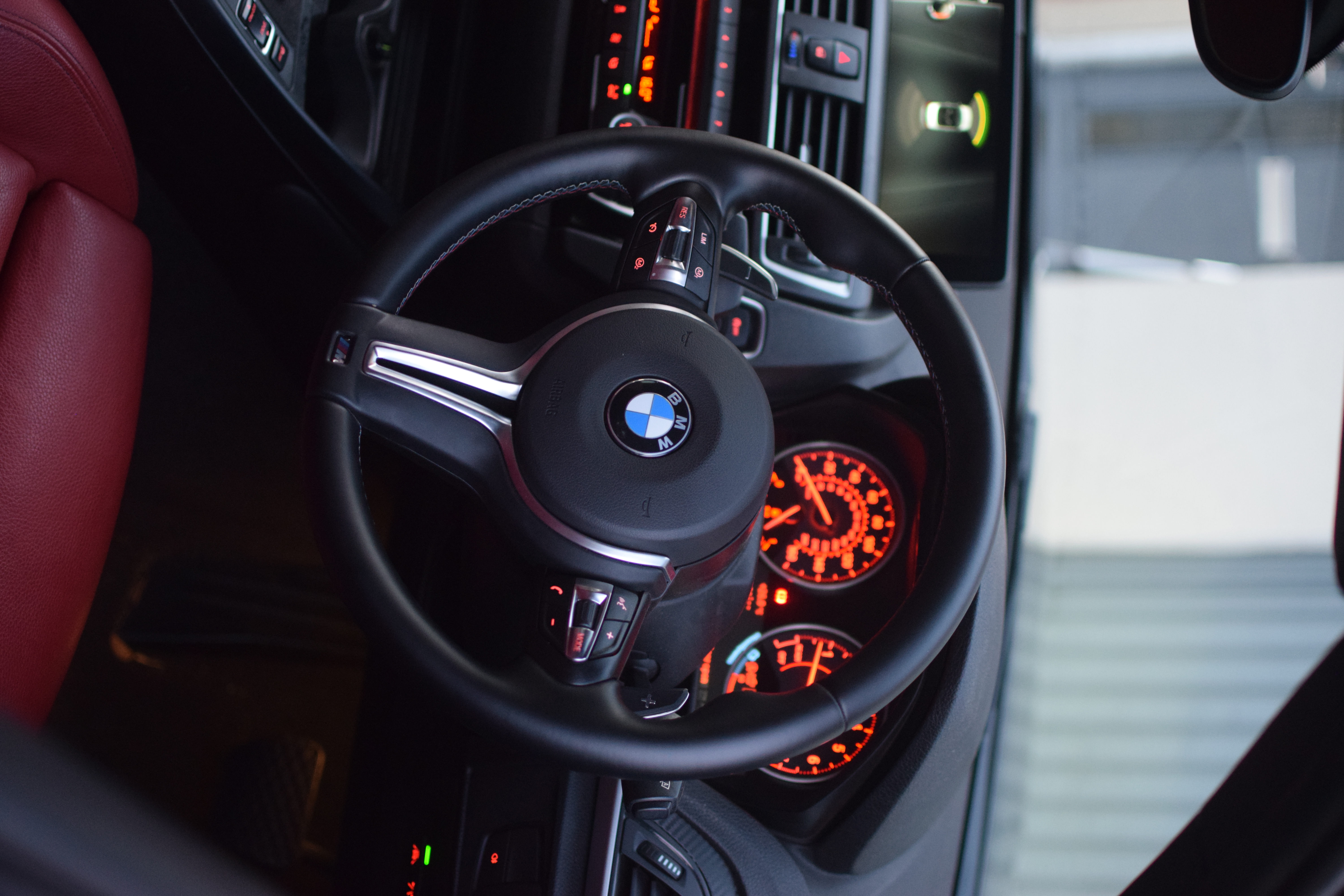 BMW M240i Steering, after detail